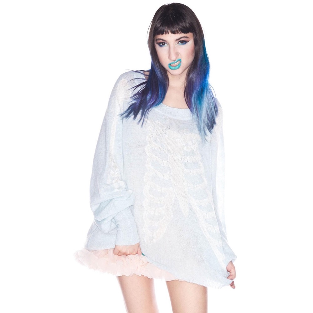 Wildfox death becomes her sweater